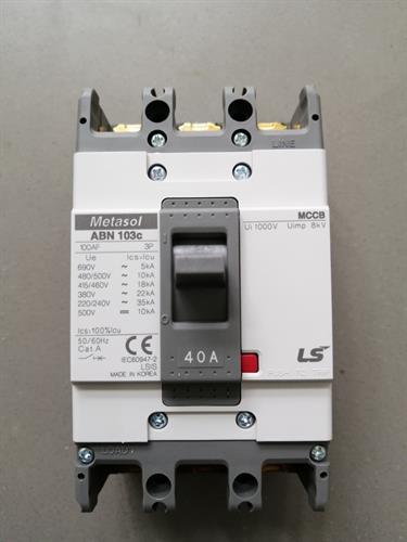 MCCB LS 3P 40A 22kA ( ABN103c )